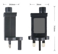 Adaptateur d'alimentation étanche IP44 HYT pour LED extérieures, compatible OEM & ODM, AC DC 24V1A 12V2A 15V1A 12V1A 12W 15W 24W