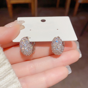 Orecchini a Cerchio in Rame Vianrla 2026, Nuovi con Zirconi AAA+, Placcati Oro/Argento, Gioielli alla Moda - Product Image 4