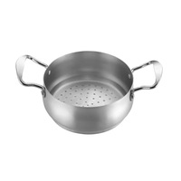 Maßgefertigtes Großhandels-2026-Set: Preisgünstiges 4-teiliges Kochgeschirr aus Aluminiumguss mit Antihaftbeschichtung, Suppentopf und Doppelschicht-Dampfgarer