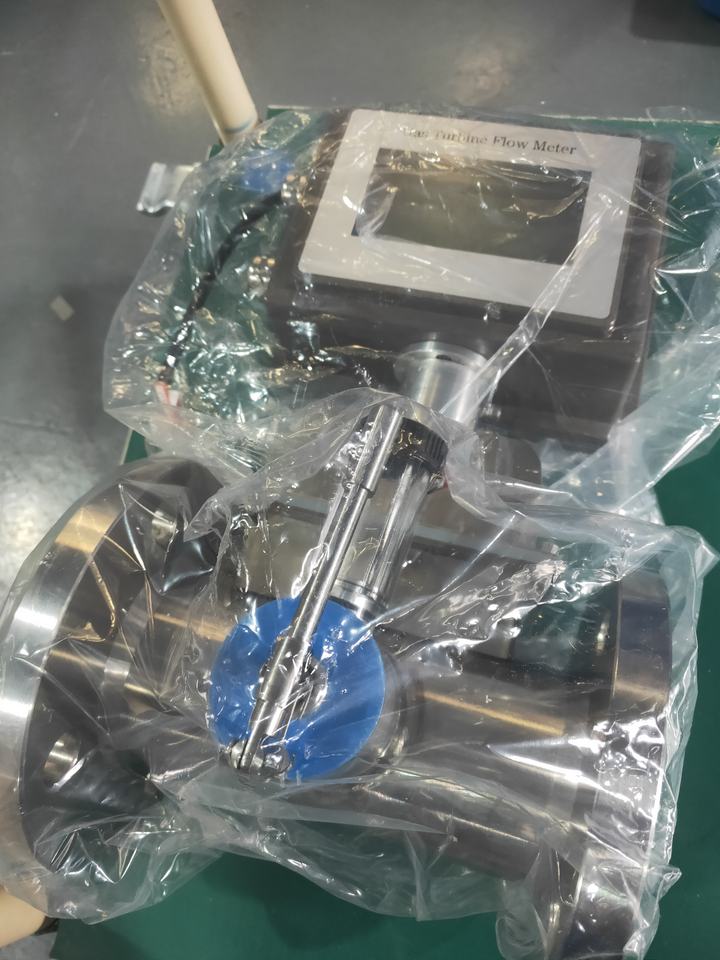 Lpg Flow Meter SS3004 Gas Turbine Flowmeter Natural Gas Flow Meter LWQ ...