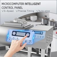 Máquina Marinadora de Pollo al Vacío de Gran Capacidad 65L con Manómetro Visible para Procesamiento por Lotes de Carne de Pierna sin Hueso