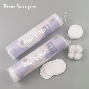 Chứng nhận OEKO-TEX bán buôn tùy chỉnh mặt mỹ phẩm tinh khiết miếng bông trang điểm Remover Pad Vòng dùng một lần miếng bông - Product Image 1