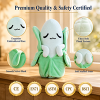 OEM ODM Peluche Peel banane oreiller personnalisé fruits peluche jouet banane Kawaii peluche jouet personnalisé