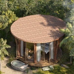 Invernadero Prefabricado de Bambú de 30 m² con Diseño Moderno, Vista Panorámica de 360°, Garantía de 3 Años, Alta Calidad, Proveedor de Vietnam, 40HC - Product Image 6