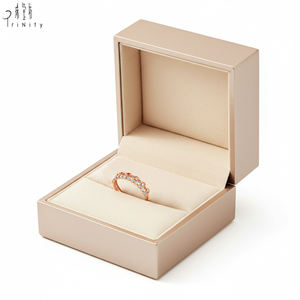 Anillo Apilable de Alta Calidad, Hecho a Mano, Minimalista, de Oro Rosa Sólido de 18K con Diamantes Naturales Reales, para Uso Diario - Product Image 3