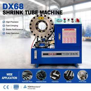 <span class=keywords><strong>Machine</strong></span> <span class=keywords><strong>à</strong></span> <span class=keywords><strong>sertir</strong></span> les flexibles hydrauliques industriels DX68 pour flexibles multicouches de 2 pouces, flexibles PTFE, flexibles en caoutchouc, atelier d'assemblage, certifiée CE - Product Image 1