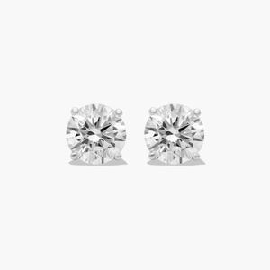 Luxury 925 Sterling <b>Silver</b> Custom Moissanite Diamond <b>Stud</b> <b>Earrings</b> Women's Fine Jewelry for Everyday Wear Wedding Anniversary - Product Image 6