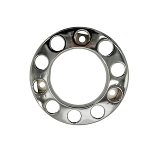 Couvercles de roues en acier inoxydable de haute qualité pour camions Volvo, électro-plaqués, 22709903 1575631 3988730 7403988730 7422709903 - Product Image 2