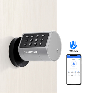 Cylindre de serrure de porte intelligent électrique numérique étanche Ttlock APP pour la maison, vente en gros - Product Image 1