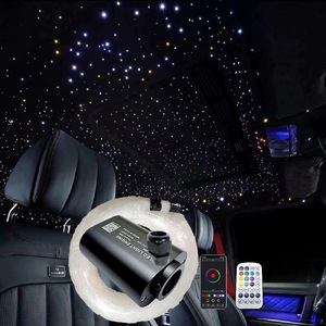 Nueva Fuente de Luz LED RGBW Mini de 6w DC12v, con <span class=keywords><strong>Fibra</strong></span> Óptica, Control por Aplicación Móvil, para Iluminación de Automóviles - Product Image 2