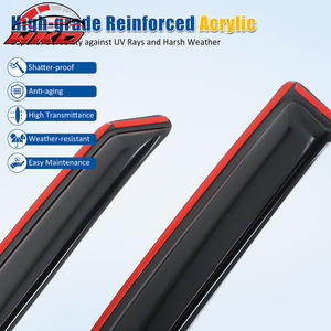 Deflectores de Ventana para Chevrolet Equinox 10-17, Visores de Ventana, Protectores de Lluvia, Tipo In-Channel - Product Image 4