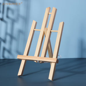 Xin Bowen Chevalet de bureau en bois de pin réglable et portable Différentes tailles Chevalet d'affichage d'art - Product Image 2