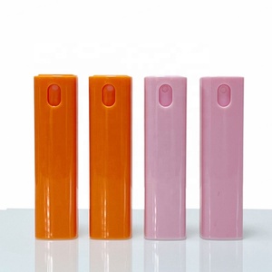 Unique Design Pocket Sized <b>Plastic</b> Square Shaped Spray Bottle Transparent 10ml Perfume Mist Spray Bottle for Hand Sanitizer - Product Image 4