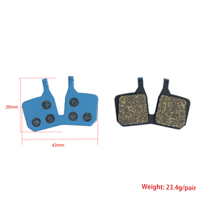 Pastillas de Freno de Disco Semimetálicas para Bicicleta, para <span class=keywords><strong>Magura</strong></span> <span class=keywords><strong>MT5</strong></span> MT7 MT Trail 4 Piston MTB E-Bike, Resistentes al Calor, de Resina, OEM 43mm - Product Image 5