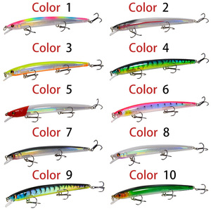 SWORDFISH Esca Artificiale Rigida Galleggiante <span class=keywords><strong>Minnow</strong></span> da 13,5 cm 15,4 g in ABS Stampato <span class=keywords><strong>per</strong></span> Lancio Lungo, <span class=keywords><strong>per</strong></span> la Pesca di Spigole, Pesci d'Acqua Salata, Fiumi e Laghi - Product Image 6