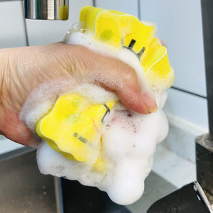 Chất lượng cao SpongeBob Squarepants làm sạch miếng bọt biển cho nhà bếp dễ thương phong cách hiệu quả làm sạch - Product Image 3