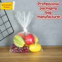 Sacs en plastique transparents, anti-humidité, anti-poussière, sacs intérieurs pour cartons, sacs en film d'emballage, grande taille, basse pression, HDPE