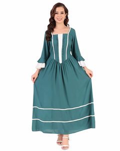 Halloween Cosplay Adulte Ferme Maid Costumes Médiéval Européen Vintage Français Manoir Dame Longue Robe XS-3XL - Product Image 2