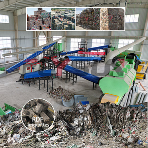 Machine de tri des déchets organiques, capacité 1000 kg/h, machine de réduction des déchets solides, équipement de centre de recyclage des déchets - Product Image 1