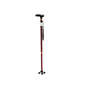Aihujia Medical Walking Cane Aluminum Alloy Adjustable 72-94cm Single Or Four Legged For Elderly Support - Product Image 2