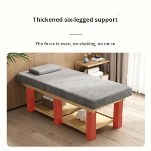 Multifunctionele geïntegreerde massagetafel van massief hout, Tuina-therapietafel, traditionele <span class=keywords><strong>Chinese</strong></span> orthopedie, speciaal voor schoonheidssalons - Product Image 5