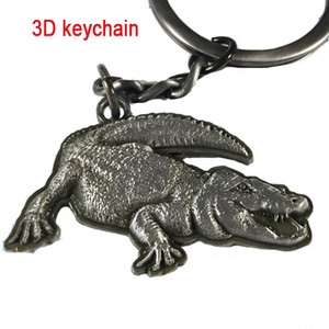 Sư Tử Và Hổ 3D Kẽm Hợp Kim Thời Trang Keychain Cho Zoo Động Vật Quà Lưu Niệm Hot Bán - Product Image 4