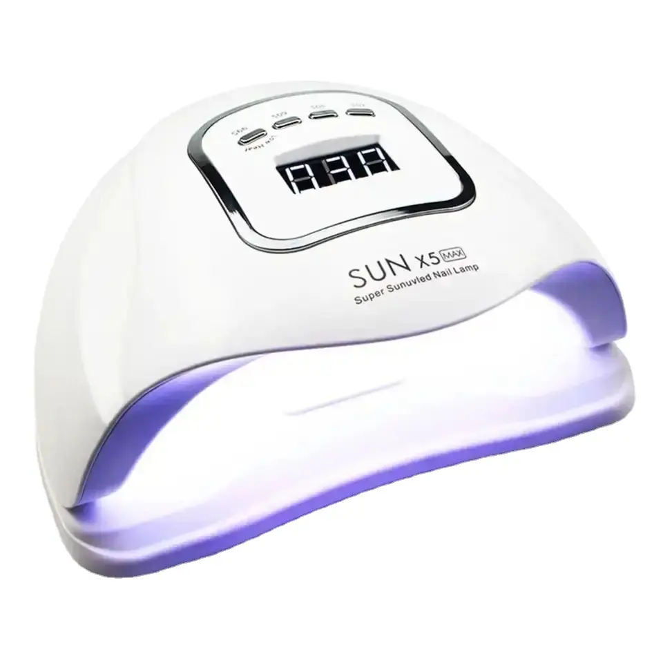 Wholesale High Quality SUN 5 Max UV LED Nail Lamp 120w High Power Nail Curing Lamp Gel Polish Drying Machine for Nail Salon