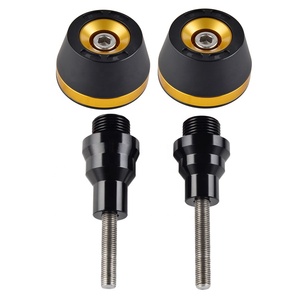 NiceCNC ตัวป้องกันการเลื่อนเฟรม1คู่สำหรับ <span class=keywords><strong>Suzuki</strong></span> GSR600 2006-2010,สำหรับ Yamaha <span class=keywords><strong>FZ6</strong></span>-FAZER-S2 S2 2004-2010 - Product Image 4