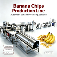 Machine automatique de fabrication de chips de pommes de terre 100 kg/h 200 kg 300 kg/h, directement de l'usine