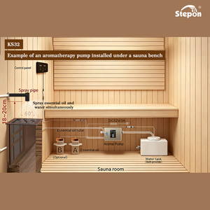 Service OEM/ODM, Pompe à arôme de <span class=keywords><strong>sauna</strong></span> de haute qualité avec système de pulvérisation automatique, minuterie réglable, valve de retenue et fonction de mémoire de coupure de courant - Product Image 5