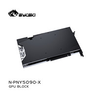 بلوك تبريد سائل لبطاقة الرسومات من Bykski طراز N-PNY5090-X لبطاقة GeForce RTX 5090 بسعة 32 جيجابايت GDDR7