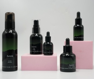 Thủy tinh rỗng bao bì mỹ phẩm thiết lập tùy chỉnh tinh dầu chai Mặt Kem Jar kem lotion chai huyết thanh chai cho chăm sóc da - Product Image 4