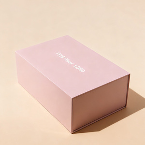 Tùy chỉnh quảng cáo tráng giấy gấp hộp từ mới lớn Tie Hộp Quà Tặng Bao bì với tái chế miếng bọt biển lót cho vớ - Product Image 2