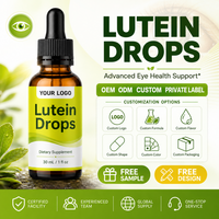 Gouttes de lutéine pour le soutien de la vue, gouttes de nutriments quotidiens avec extrait de fleur de souci, gouttes de qualité supérieure, pures et essentielles