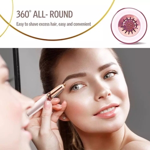 Depiladora Eléctrica Recargable USB para Cejas, Recortadora de Cejas Indolora, Afeitadora, Removedor de Vello Facial para Mujeres - Product Image 2