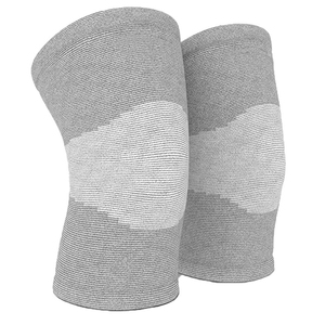 Manchon de genou de Compression en bambou de charbon de bois - Product Image 5