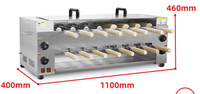 HN-NP23-2 commercial certifié CE Trdelnik Machine pour boulangerie-Donut Ice Cream Cone Kurtos Kalacs Chimney Cake Maker
