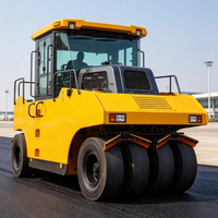 Rodillo Neumático de 16 Toneladas de Alta Calidad para la Construcción de Carreteras de Asfalto, Precio de la Máquina Compactadora de Neumáticos