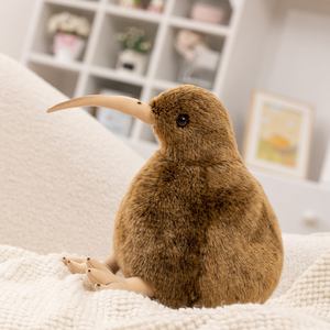 Peluche Morbido di Piccolo Kiwi da 12CM, Simulazione Mascotte della Nuova Zelanda, Giocattolo Animale per Bambini, Regalo - Product Image 2
