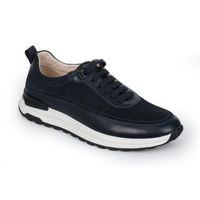 Prix bas Automne Hommes Chaussure Daim Chaussures En Cuir Hommes Baskets Noires Chaussures De Sport Sport Casual En Plein Air Chaussures Noires Pour Hommes