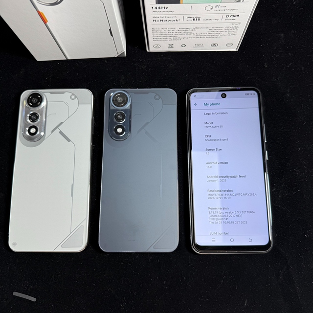 Pova 7 Pro 5G Smartphone 6.7 Inch Global Version High Quality 108MP Rear Camera Full HD Display Spanish Operating CDMA 2025 New