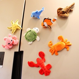Peluches personnalisées animaux en peluche mignon ensemble de jouets en peluche petit pour la broderie <span class=keywords><strong>tortue</strong></span> de mer d'océan, homard, crabe, dauphin, poisson, pieuvre - Product Image 4