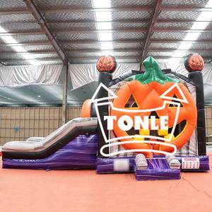 Thương mại Nhà bị trả lại trượt nước Combo trẻ em người lớn Jumper <span class=keywords><strong>Inflatable</strong></span> Halloween Bouncer bouncy nhà nhảy lâu đài để bán - Product Image 3
