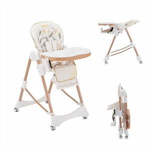 Vente chaude 2025 Chaise Haute Bébé Réglable avec 3 Niveaux de <span class=keywords><strong>Hauteur</strong></span> et Plateau Amovible pour Nouveau-Né Toddler Kids Manger - Product Image 1