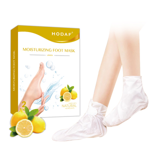 Masque coréen pour les mains et les pieds Masque pour les pieds au collagène pour enlever la peau morte Patches en silicone pour adultes Masque pour les pieds - Product Image 4
