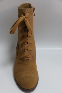 Bottes en daim à talon moyen pour femme, à lacets, style Martin, grande taille, rehaussantes, bout pointu, pour l'hiver - Product Image 3