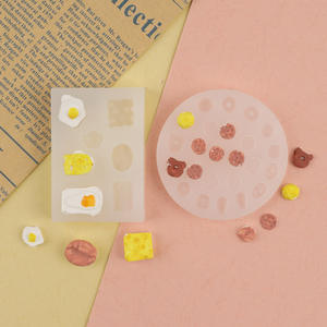 Besafe silicone biscotto pane pane pane cioccolato caramella stampi fondente per la decorazione della torta cottura cupcake toppers pasta di zucchero artigianale - Product Image 2