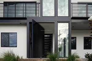 Portes battantes en alliage <span class=keywords><strong>d</strong></span>'aluminium noir, modernes, étanches, pour l'<span class=keywords><strong>entrée</strong></span> principale de la maison, <span class=keywords><strong>moins</strong></span> chères pour l'extérieur. - Product Image 5