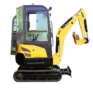 Mini-excavatrice EZ 13PLUS de type chenillé à rayon de braquage court, couleur jaune - Product Image 4