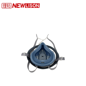 Máscara de <span class=keywords><strong>Gas</strong></span> con Filtro Reemplazable a Prueba de Polvo NEWLISON, Suministro de Fábrica, Respirador de Media Cara con Doble Filtro Reutilizable - Product Image 3